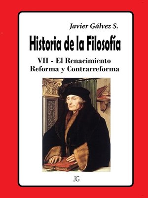 cover image of Historia de la Filosofía VII Reforma y Contrarreforma